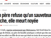 #journalisme l’histoire noyée Dubaï ridiculise toute profession