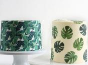 Gourmandise Tropical Wallpaper Cakes