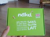 J’ai goûté barres fruits noix chez NAKD.fr