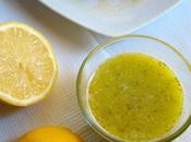 ladholemono d'huile citron pour accompagner poisson