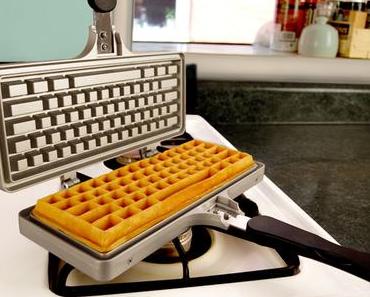Le moule à gaufres « Keyboard » est disponible