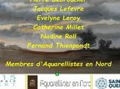 Huit membres d’Aquarellistes Nord exposent Galerie Saint-Quentin