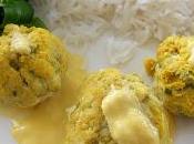 Boulettes poisson, curcuma, citron gingembre