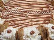 Gâteau mousse dulce leche croûte l'érable