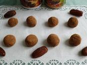 truffes 100% crues cacao caroube dattes chia (diététiques, véganes, sans sucre ajouté gluten riches fibres)
