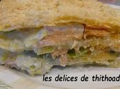 lasagnes saumon poireaux roquefort