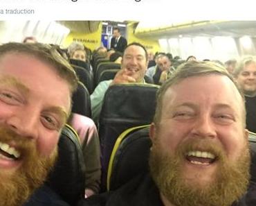 Un écossais rencontre son sosie parfait dans un avion