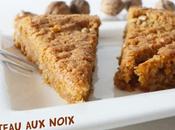 Gâteau noix (consistance brownie)