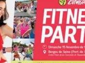 Zumba Fitness Party ,gratuite, Berges Seine ,dimanche novembre 2015,