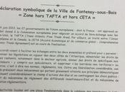 Fontenay zone hors TAFTA