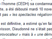Cour Européenne Droits Humains renvoie Dieudonné miroir…