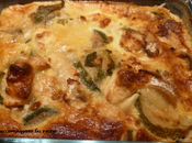 Tian courgettes chèvre chaud