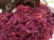 Chou Rouge braisé, Raisins blonds, Pommes Calvados