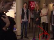 Look jour ballerine rose noire