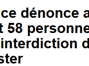 #Etatdurgence personnes même terroristes dénoncées parquet