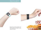 bracelet détecter calories aliments vous mangez