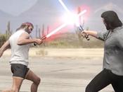 combat sabres-laser dans vous décoiffer