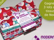 Gagnez lots tissus Noël Modern Patchwork code promo)
