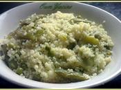 Couscous légumes vert l'huile d'olive