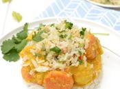 Curry légumes d'hiver, crumble croustillant noix cajou [Challenge Basmati Tilda]
