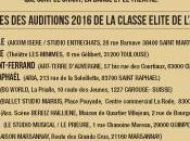 Auditions Classe Elite AICOM 2016