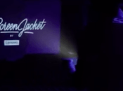 Cette veste capacité transformer écran projection