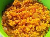 Lentille corail quinoa curry thermomix sans