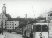 Trams trafic Munich dans années 1920-1930