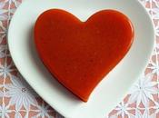 flan coeur détox pomme poire orange carotte citron betterave cardamome l'agar-agar (diététique, sans sucre riche fibres)