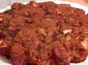 Gâteau farine Maïs, Pommes Framboises