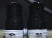 Vans SK8-Hi Premium Leather “Black/White”
