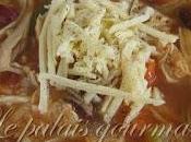 Soupe minestrone poulet