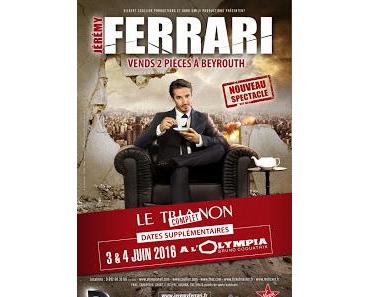 Jérémy Ferrari     "Vends 2 pièces à Beyrouth"