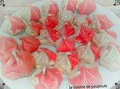 Meringue bicolore (girly) thermomix Kitchenaid