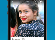 Happn joue avec ligne jaune digitale