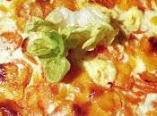 Tarte carottes, cheddar orange