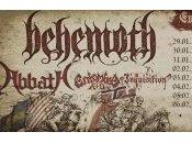 EUROPA BLASPHEMIA 2016: BEHEMOTH ABBATH ENOTOMBED INQUISITION Trix Antwerpen février 2016