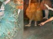 toiles d’Edgar Degas recréées danseuse Misty Copeland