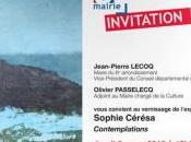 Mairie PARIS exposition Sophie CERESA Contemplations partir Mars 2016