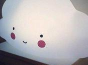 Design tête dans nuages