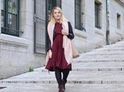 Burgundy Dress