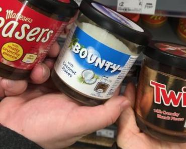 Les pâtes à tartiner Twix, Bounty et Maltesers arrivent !