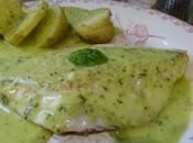 Filet daurade sauce verte