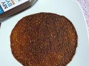 pancake végan pomme pruneau d'avoine nappé sirop d'érable zéro calorie (sans oeuf lait sucre, riche fibres)