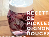 Recette facile pickles oignons rouges
