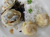 Atelier version boeuf épicé curry rouge champignons