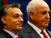 Viktor Orban soutenu Helmut Kohl