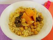 Tajine Potimarron, chou pois chiches (Vegan)