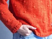 Tangerine sweater