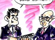 Caricature Valls Cazeneuve